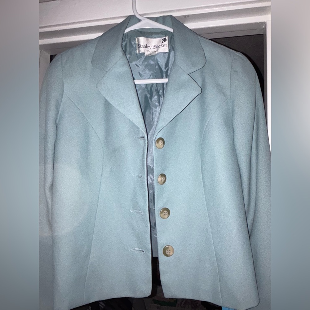 Sandy Richer Women's Light Blue Blazer